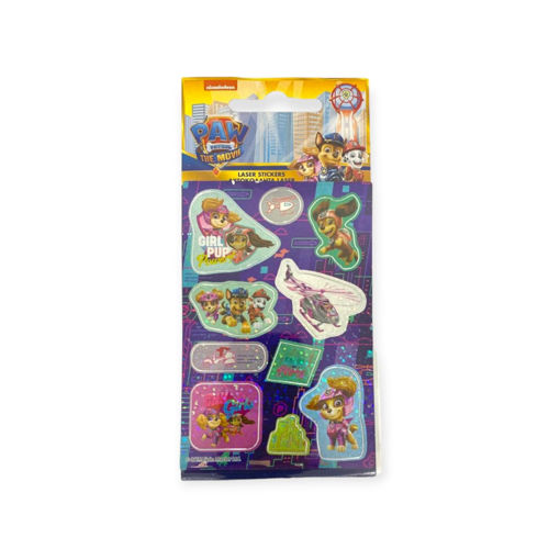 Picture of PAW PATROL LASER STICKERS 10PCS
